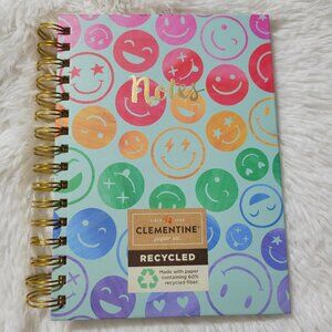 Clementine Paper Co. Smiley Face Spiral Notebook